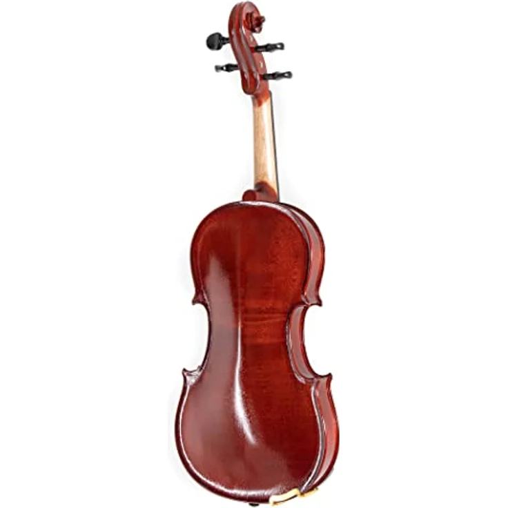 Gewa Pure Violinset EW 4/4, Violine mit massiver Fichtendecke, ebenholz Griffbrett, dunkelrotbraunem Lack und leichten Etui – Bild 5