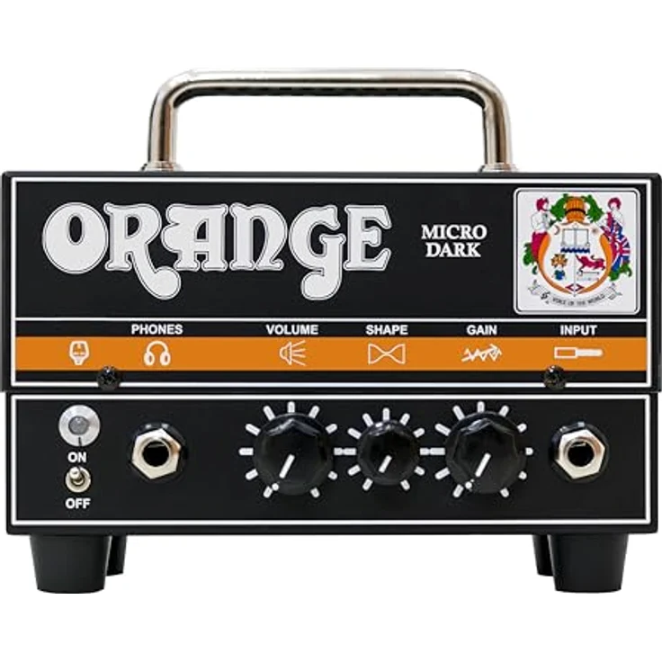 Orange Micro Dark, Hybrid Topteil für E-Gitarre mit ausgeglichener Verarbeitung und ausgewählten Materialien – Bild 1