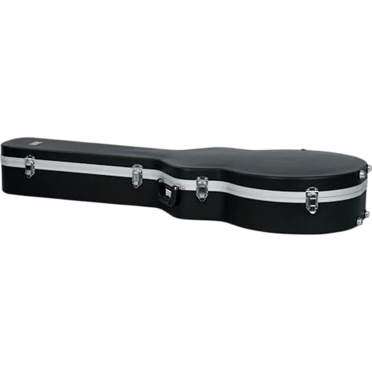 Gator GC-Semi-hollow Guitar ABS Case, Gitarrenkoffer für Semi-hollowbody mit EPS-Schaumpolster und abschließbaren Schlössern – Bild 7