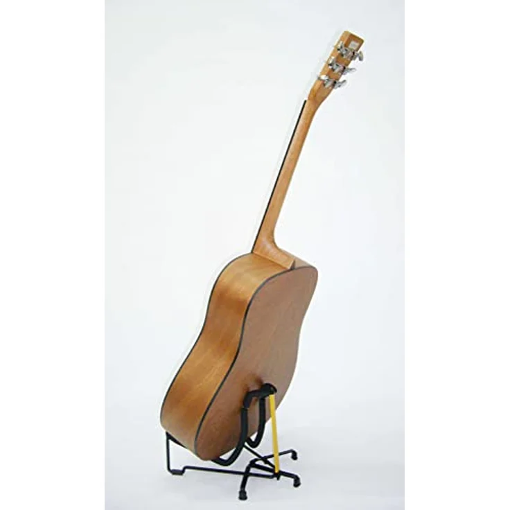 Hercules Stands HCGS-301B, Akustikgitarrenständer mit schützender Schaumstoffpolsterung, kompakt, Höhe 25 cm, max. Belastung 10 kg, nicht für Nitrolack-Gitarren geeignet – Bild 2