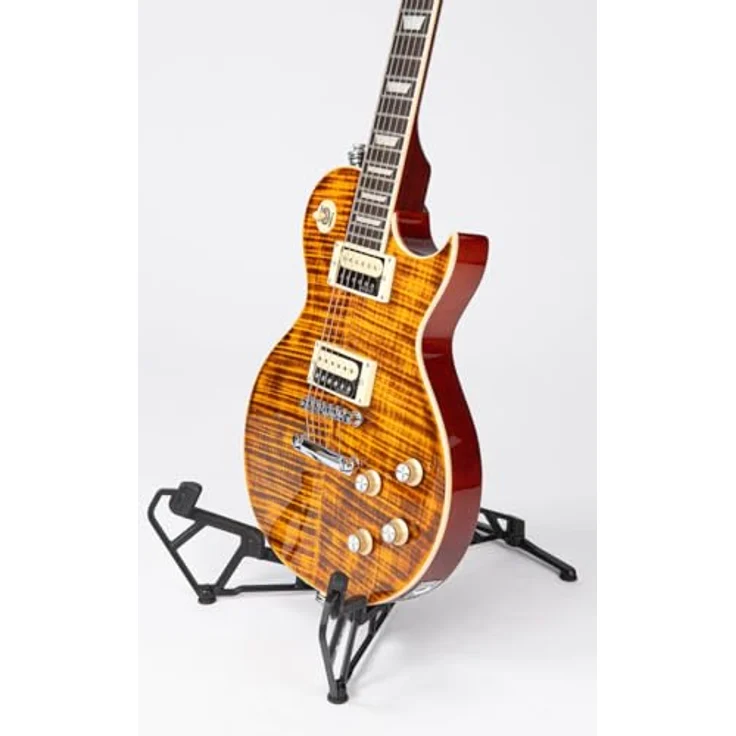 XVive G1 Butterfly Guitar Stand, kompakter Gitarrenständer aus Aluminium mit Silikon- und Gummipolstern, geeignet für akustische und elektrische Gitarren, stabil und transportabel – Bild 8