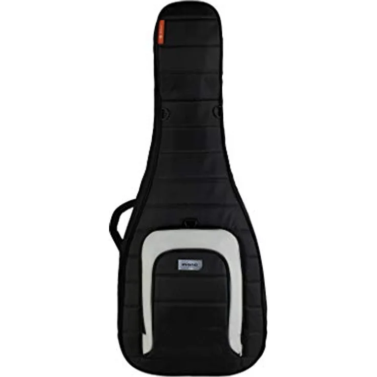 Mono Cases Acoustic M80-AC-BLK, Gigbag für Konzertgitarre mit Hybrid-Case, Wasserabweisender Sharkskin Oberfläche, integriertes Headlock System, passend für Klassische und OM Modelle, schwarz