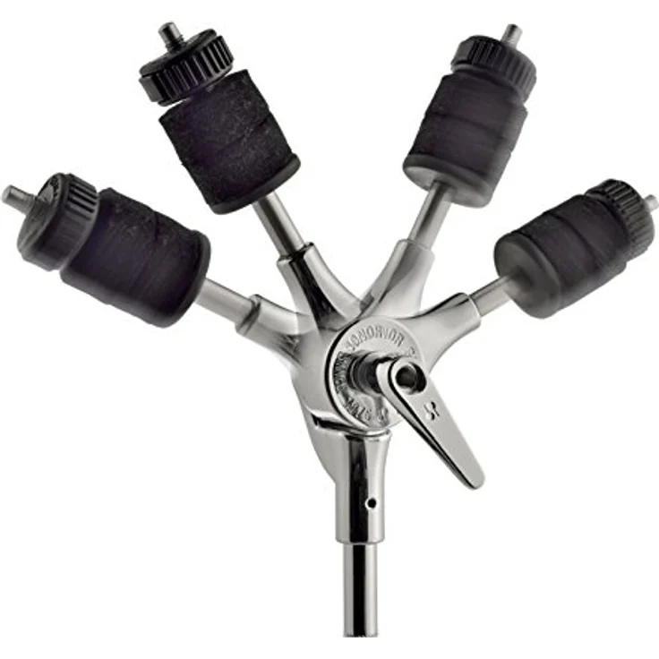 Sonor DCS 4000 Double Cymbal Stand, Doppelbeckenständer mit stufenlos neigbarer Beckenauflage und Gummifuß Design für maximale Stabilität – Bild 3