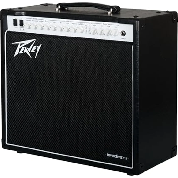 Peavey Invective.112, Röhren-Combo für E-Gitarre mit 20 Watt, 1x 12" Celestion Vintage 30, schwarz – Bild 4