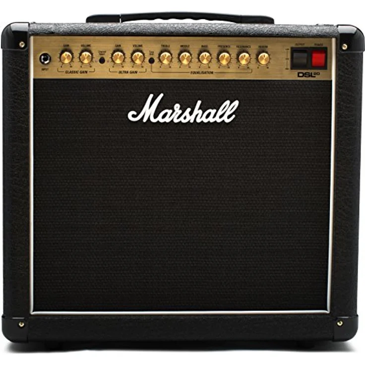 Marshall DSL20CR, E-Gitarren Combo Verstärker, 20 Watt, 2 Kanäle, 12" Celestion Lautsprecher, inkl. Fußschalter – Bild 3