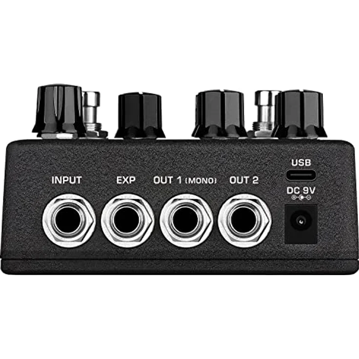 NUX NDD7 Tape Echo Pedal mit MIDI, authentischer Tape Echo Simulation, unabhängiger Federhall, USB-Anschluss, grün – Bild 3