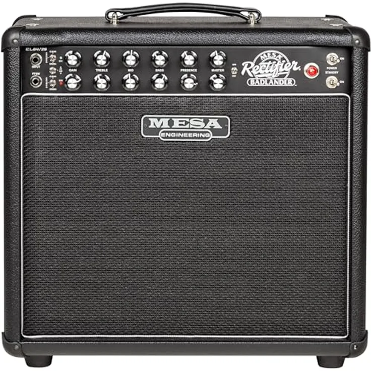 Mesa Boogie Badlander 25 Combo, Röhren E-Gitarren-Comboverstärker mit 25/10 Watt, 1x12" Celestion Lautsprecher, handgefertigt in den USA