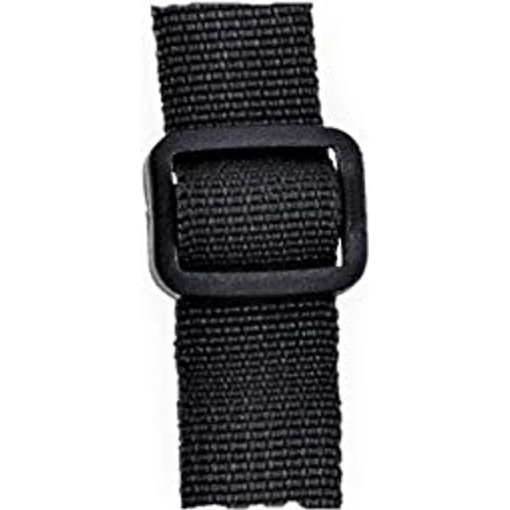 Ortega Ous-HK-BK Ukulele Strap, verstellbarer Nyongurt mit 3,7 cm Breite, schwarz – Bild 3