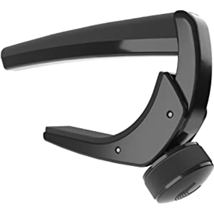 Daddario PW-CP-19 Pro Plus Capo, Kapodaster für alle Gitarren mit FlexFit Technologie, Schwarz – Bild 1