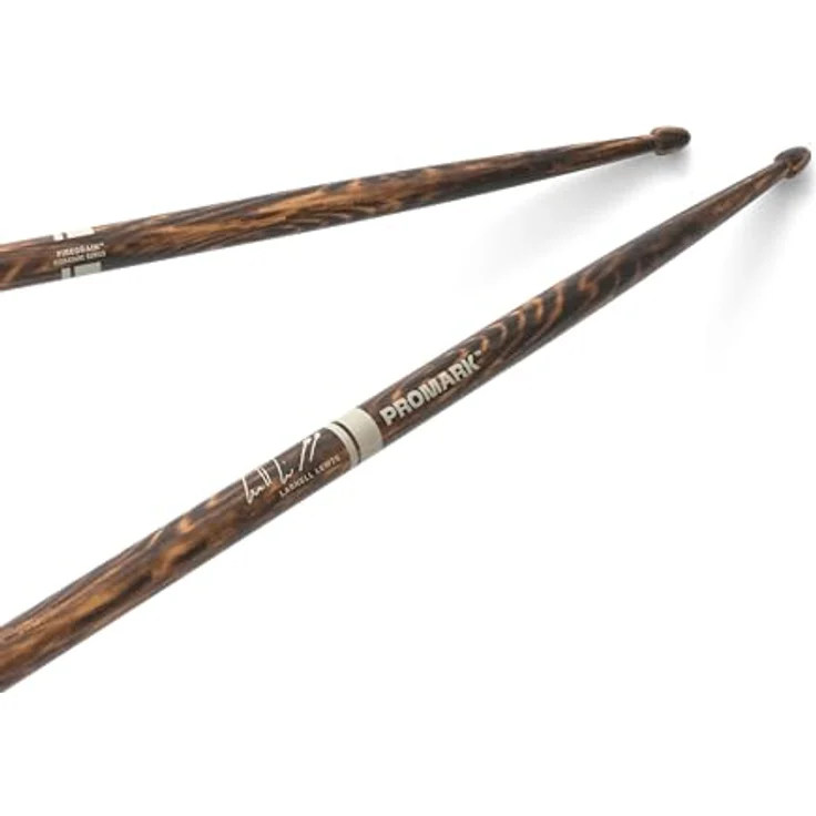 Pro Mark RBLLW-FG Larnell Lewis, Drumsticks aus Hickory mit eichelförmigem Kopf, FireGrain Behandlung, 412,8 mm Länge, 14,7 mm Durchmesser – Bild 1