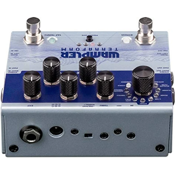 Wampler Terraform Modulator, Effektpedal mit 11 Modulationseffekten, 8 Presets, MIDI-Steuerung und True Stereo – Bild 5