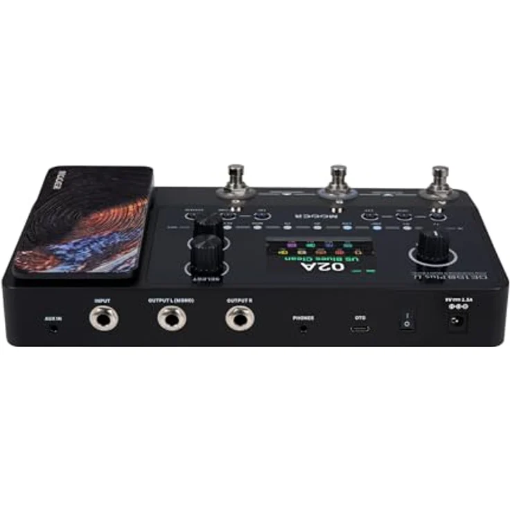 Mooer GE150 Plus Li Amp Modeling, Gitarren-Multieffekte mit 55 Verstärkermodellen, 170 Effekten, 7,4 V Akku und 2.8" Touch Screen – Bild 4