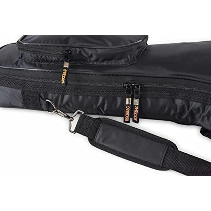 Rockbag Hollowbody Bass Gig Deluxe Line, Gigbag für Hollow-Body E-Bass, schwarz, wasserdicht mit 20 mm Polsterung und Guitar-Saving-System™ – Bild 6
