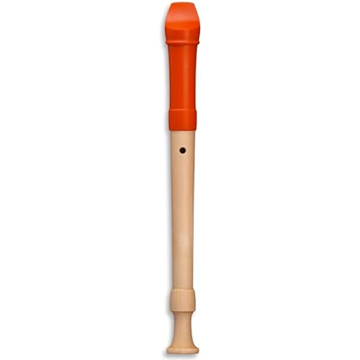 Mollenhauer 17314 Fipple Digi Soprano G SH, Sopranblockflöte in C mit ergonomischem Design, orange – Bild 4