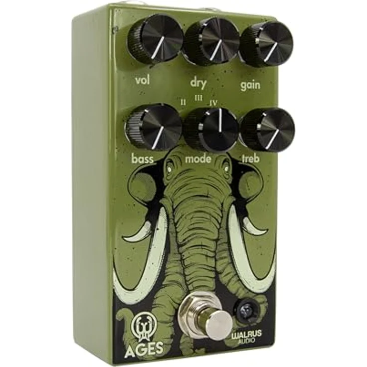 Walrus Audio Ages Overdrive, Effektpedal für E-Gitarre mit 5 Modus-Einstellungen und True Bypass Design – Bild 2