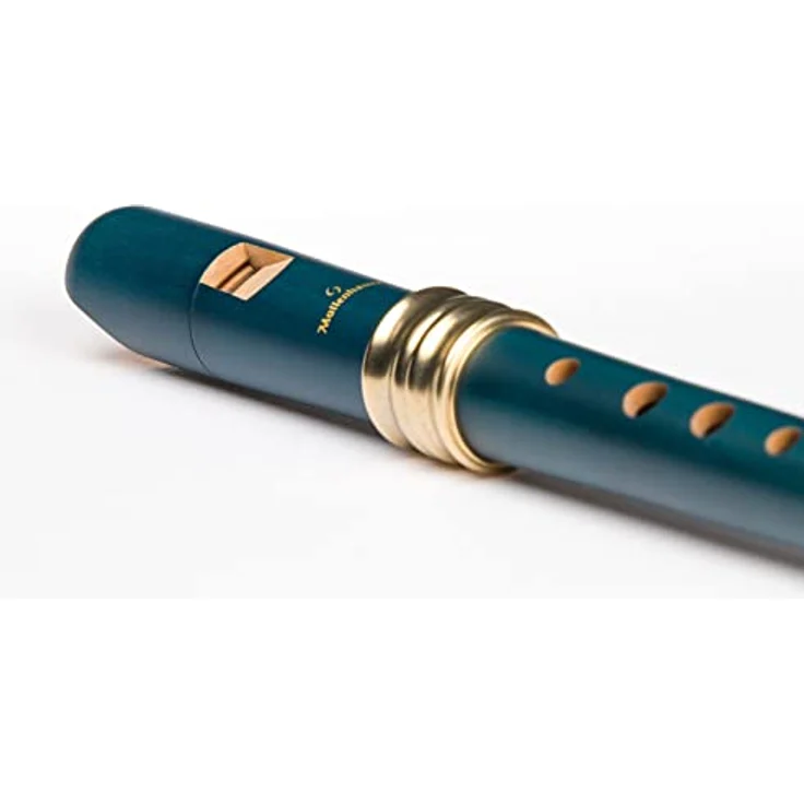 Mollenhauer 4119B Adris Dream Soprano, Sopranblockflöte aus Birnbaum, blau, barocke Griffweise mit Doppelloch und vollem Klang – Bild 5
