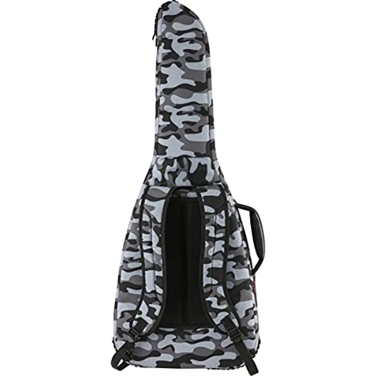 Fender FE920 E-Guitar Gigbag Winter Camo, gepolstert für Stratocaster/Telecaster, mit ergonomischem Air-Mesh Rucksackgurt und Schutzsystem – Bild 2