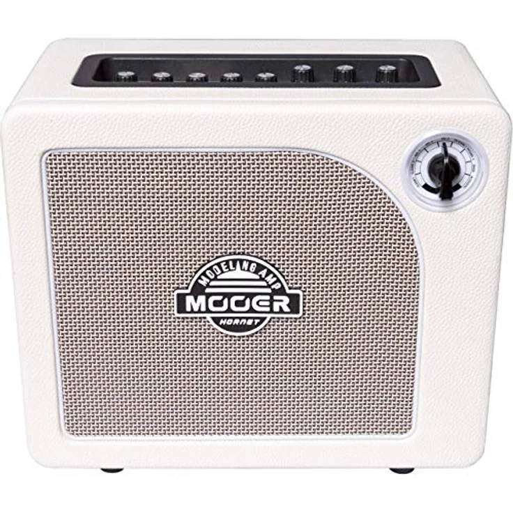 MOOER Hornet White 15W, 15 Watt Modeling E-Gitarren-Comboverstärker in Weiß – Bild 2