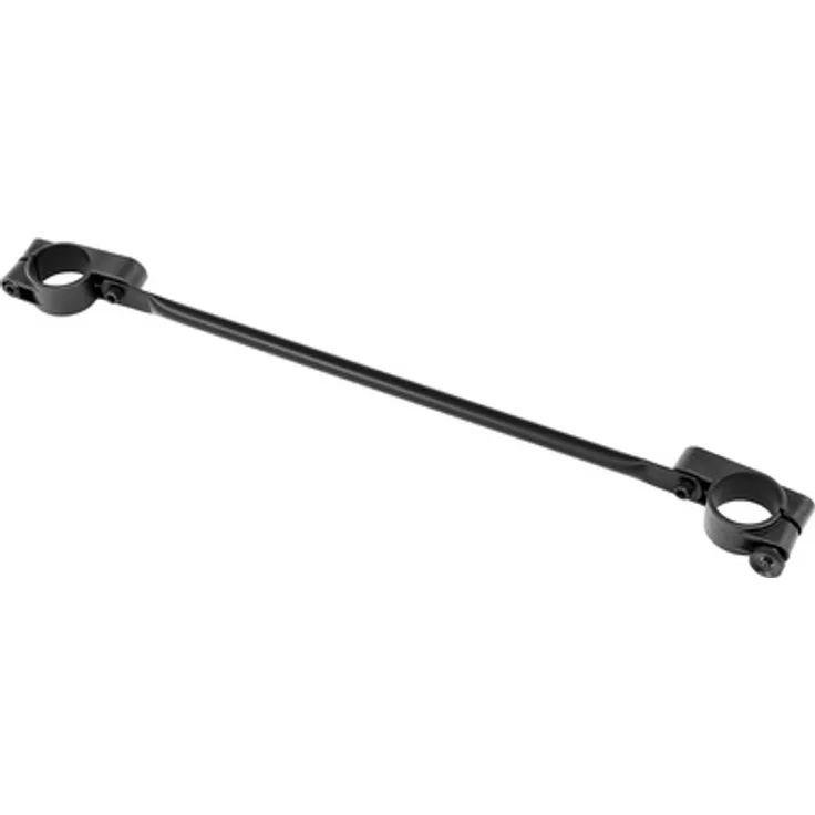 Jaspers Brace B, Keyboard-Ständer mit Rohrschellen, schwarz