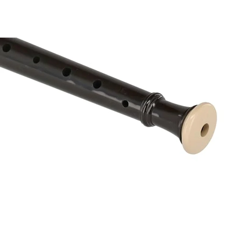 Aulos 103N Alouette, Soprano Recorder mit barocker Griffweise, 1-teilig, dunkelbraun, inkl. Tasche – Bild 6