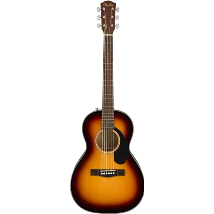 Fender CP-60S Parlor Akustikgitarre, massive Fichtendecke, Walnuss-Griffbrett, Sunburst, inklusive Fender Play Kurse – Bild 1