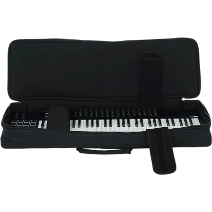 Gator GKB-61 Slim, Keyboardtasche aus robustem Nylon für 61 Tasten Keyboards, schwarz – Bild 5