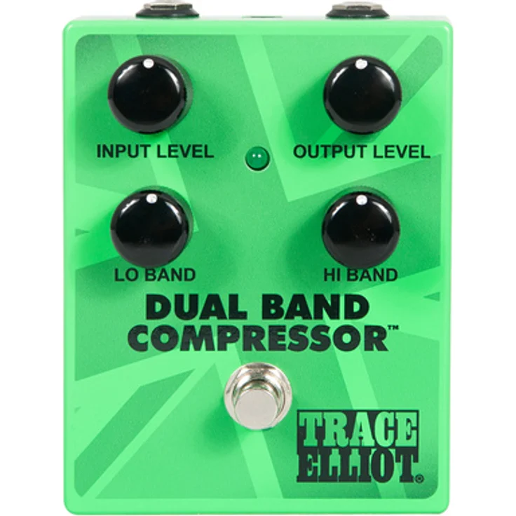 Trace Elliot Dual Band Compressor, Kompressor für Bassgitarre mit True Bypass und 18V Signalführung