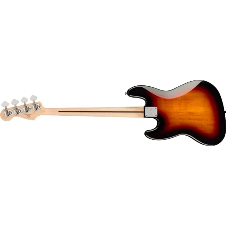 Squier by Fender Affinity Series¹ Jazz Bass®, Ahorn-Griffbrett, weißes Schlagbrett, 3-farbiger Sunburst, mit kostenlosen virtuellen Kursen auf Fender Play – Bild 2