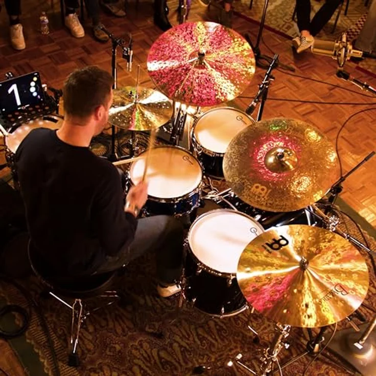 Meinl 21" Byzance Transition Ride, Extra Dry Ride-Becken aus handgehämmerter B20 Bronze mit klarem Ping und vielseitigen Crash-Sounds – Bild 9