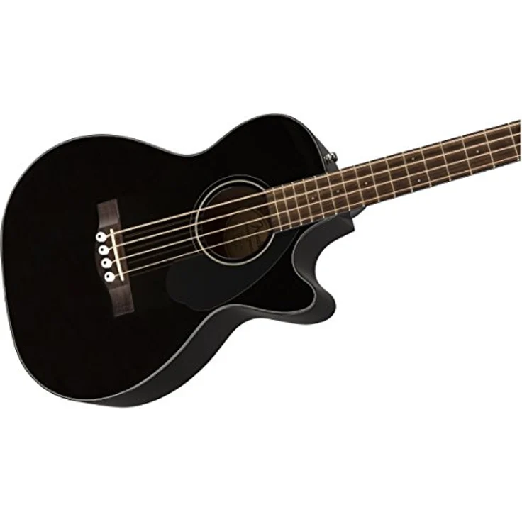 Fender CB-60SCE A-Bass, Akustikbass mit massiver Fichtendecke, Cutaway, Schwarz – Bild 4