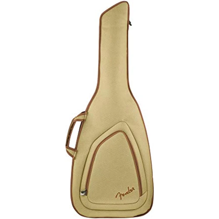 Fender FET-610 E-Guitar Gig Bag, Gitarrentasche aus 600 Denier Polyester mit 10mm Polsterung, Tweed – Bild 2