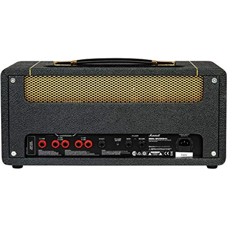 Marshall Studio Vintage SV20H, Röhren-Gitarren-Topteil mit 20 Watt und DI Out, schwarz – Bild 4