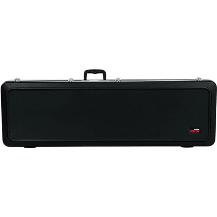 Gator GC-Bass ABS Case, Gitarrenkoffer für Standard Bässe mit Alu-Schließprofil und EPS-Schaumpolster, abschließbar – Bild 1