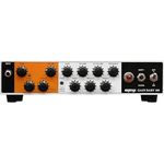 Orange Gain Baby 100, 100 Watt Gitarren Topteil mit Class A/B Endstufe, Fußschaltung für Clean- und Dirty-Kanal, inkl. Transporttasche