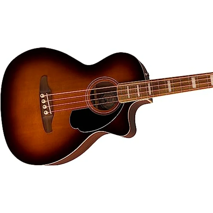 Fender Kingman Bass SEB WN, Akustikbass mit massiver Fichtendecke, Sapele Boden und Zargen, Shaded Edge Burst Finish, inkl. Gig Bag – Bild 7