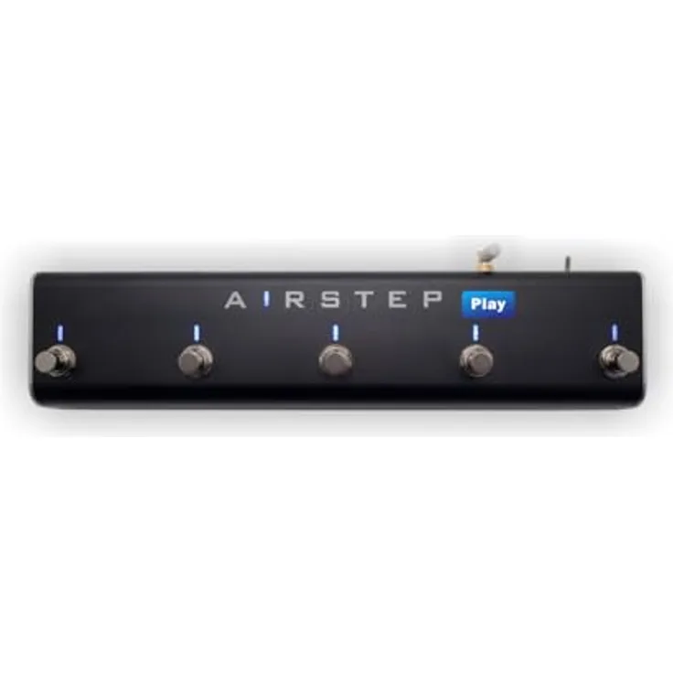 Xsonic Airstep Play, Smart Multi Controller und Wireless Fußschalter für Video- und Audioinhalte, Bluetooth, robustes Aluminium-Gehäuse