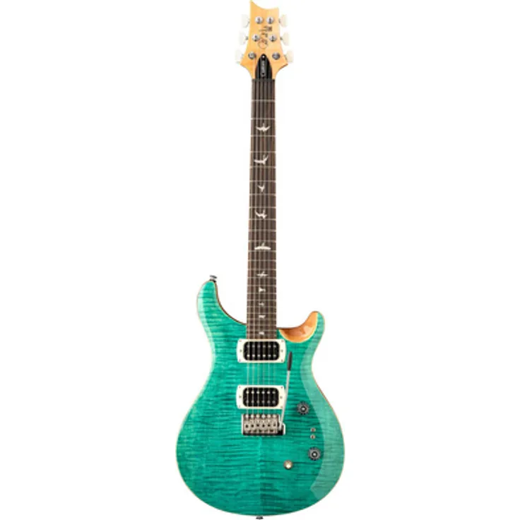 PRS SE Custom 24-08 Turquoise, E-Gitarre mit Mahagonikorpus, Riegelahmendecke und TCI "S" Tonabnehmer