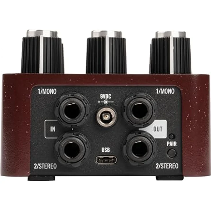 Universal Audio UAFX Ruby '63 Top Boost Amplifier, Overdrive-Pedal mit authentischem 60er Jahre Röhrencombo-Sound, Dual-Engine und anpassbarer UAFX Mobile App – Bild 3