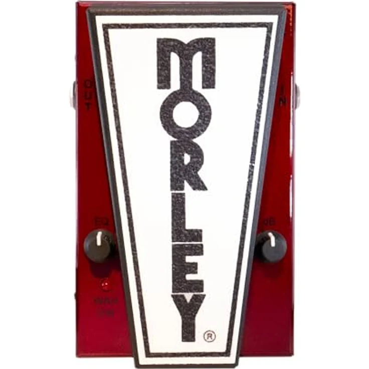 Morley MTTW Tone Questor Wah, Wah Effekt Pedal mit schalterloser Bedienung, dB-Regler bis zu 15 dB Boost, rubinrote prismatische Oberfläche, platzsparendes Design – Bild 1