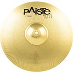 Paiste 101 Brass Crash 14", hochwertiges Schlagzeugbecken mit ausgewogener Klangqualität