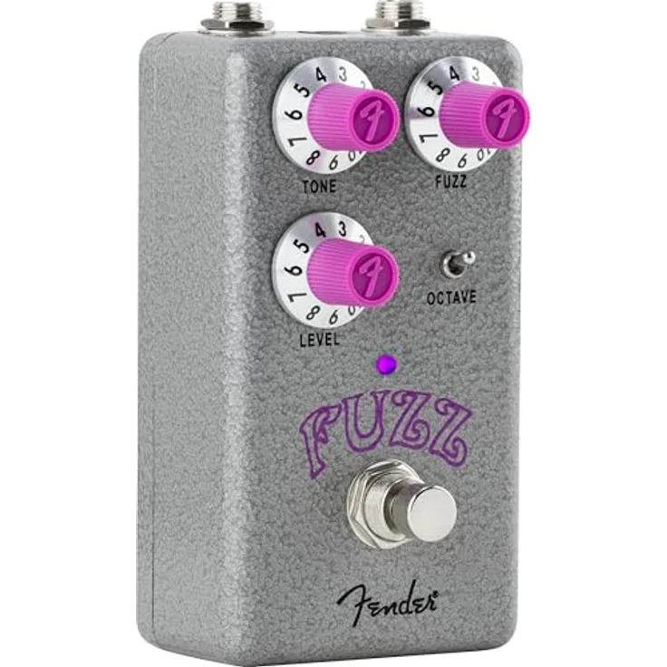 Fender Hammertone Fuzz, Effektpedal für E-Gitarre mit Tone, Fuzz und Level Reglern, True Bypass – Bild 1