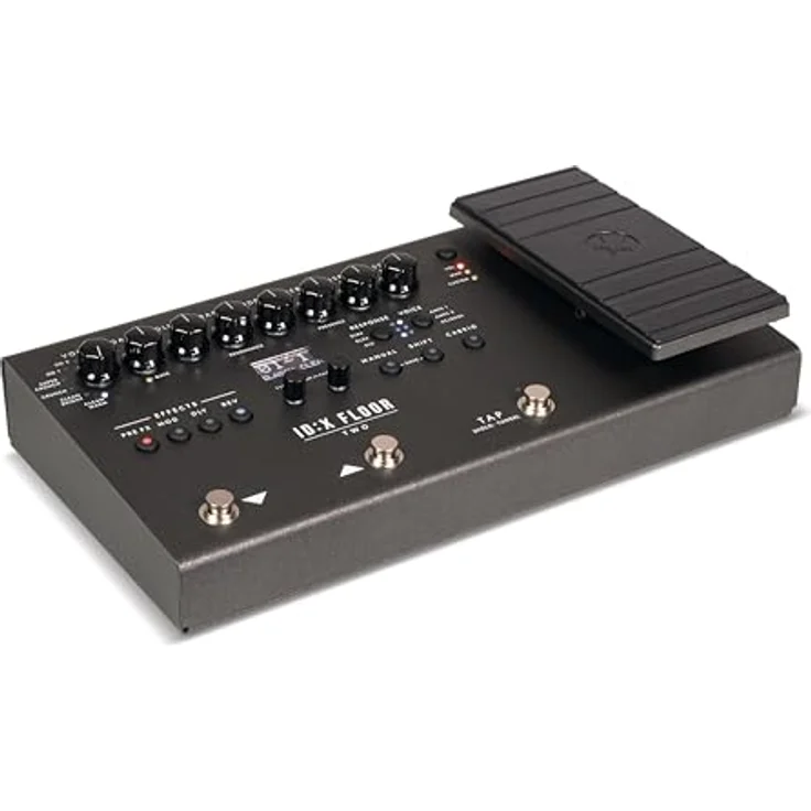 Blackstar IDX:Floor Two, Gitarren-Multieffektpedal mit 3 Röhrenemulationen und über 35 editierbaren Effekten, Schwarz – Bild 2
