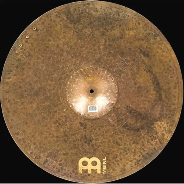 Meinl 22" Byzance Sand Crash/Ride, Benny Greb Signature Becken mit warmem Vintage Klang, sandgestrahlt und gehämmert, inklusive Beckennieten – Bild 2