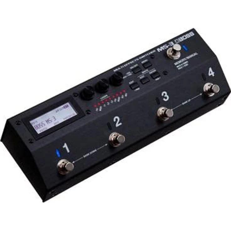 Boss MS-3 Multi Effects Switcher, Pedal-Board Effekt-Loop-Switcher mit 112 Effekten, inkl. Tuner, MIDI, USB und globalem Equalizer – Bild 3