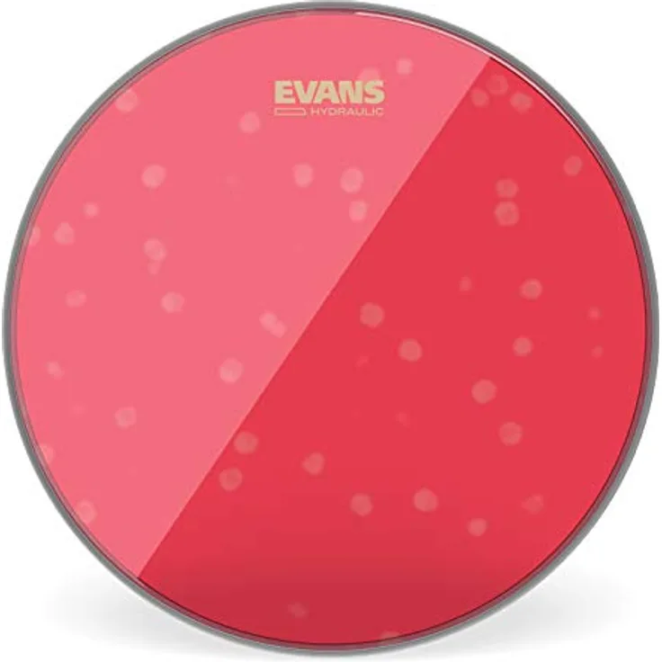 Evans 18" Hydraulic Red Tom, ölgefülltes Schlagzeugfell mit fettem Sound und kurzem Sustain