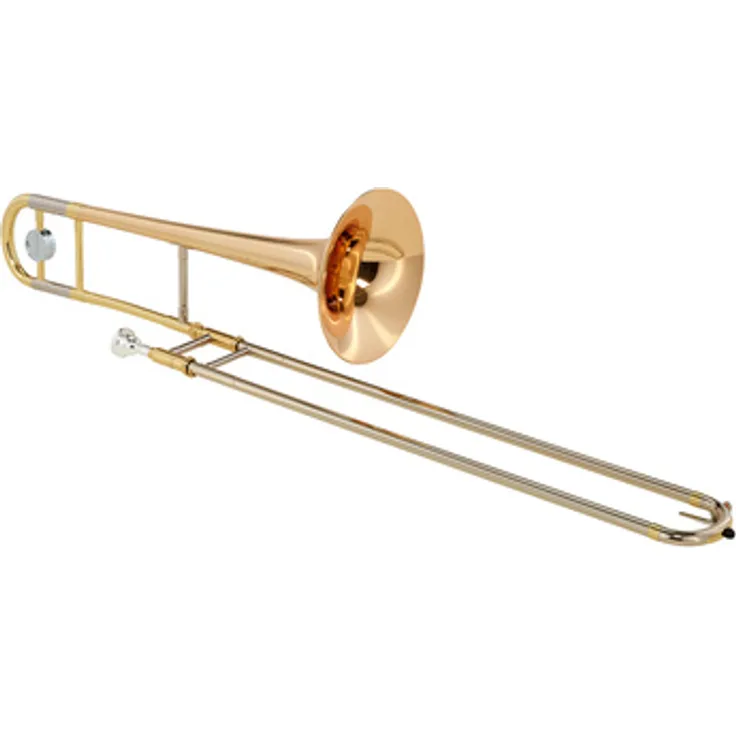 Yamaha YSL-447 GE II, Tenorposaune mit L-Bohrung und Goldmessing-Schallstück, inkl. Koffer und Mundstück