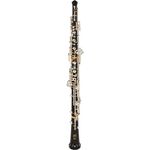 Thore Presto Oboe, Profi-Orchestermodell aus Grenadillholz mit versilberter Mechanik und vergoldeten Säulchen, inkl. Luxuskoffer und Reinigungsset
