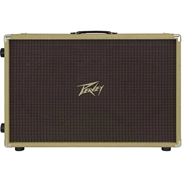 Peavey 212-C 2x12 Cab TW, Gitarrenbox mit 1x12" Celestion Vintage 30, 1x12" Celestion G12T-75, 120 Watt RMS, Tweed Tolex