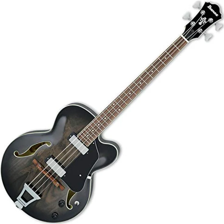 Ibanez Artcore AFB200-TKS, Halbakustik-Bass für Rechtshänder in Transparent Black Sunburst – Bild 1