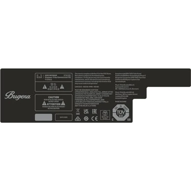 Bugera 6262 Infinium, E-Gitarren-Topteil mit 120 Watt, Vollröhre, 2 Kanäle, integrierter Hall, FX-Loop, inkl. Fußschalter – Bild 5